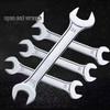 High Carbon Steel Dual-Use Open-End/Box-End Wrench Set for Auto Repair