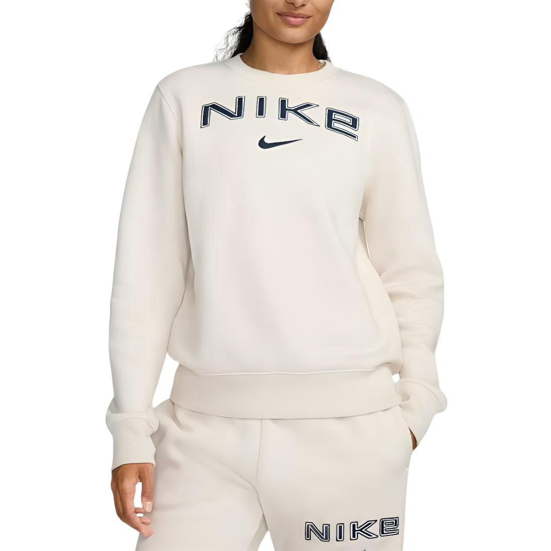Nike Спортивная одежда Phoenix Fleece Удобная Приятная к коже Мягкая Толстовка Женская толстовка HM9754-104 S