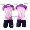 Custom Soccer Jersey Set Personalized Team Uniforms with and Number Quick Dry Fabric for Sports Training