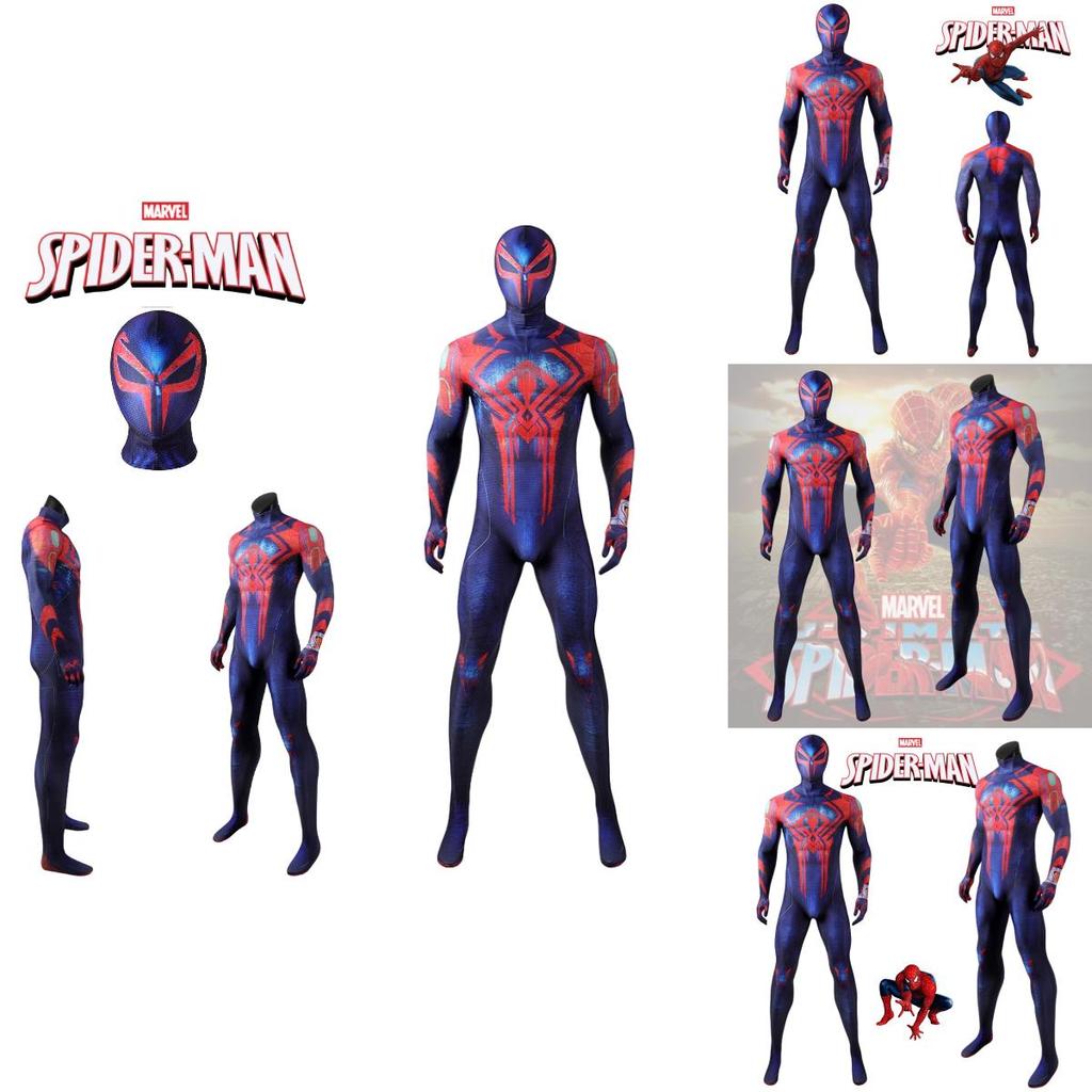 Spider-Man Cosplay-Overall-Kostüm für Gaming- und Comic-Fans