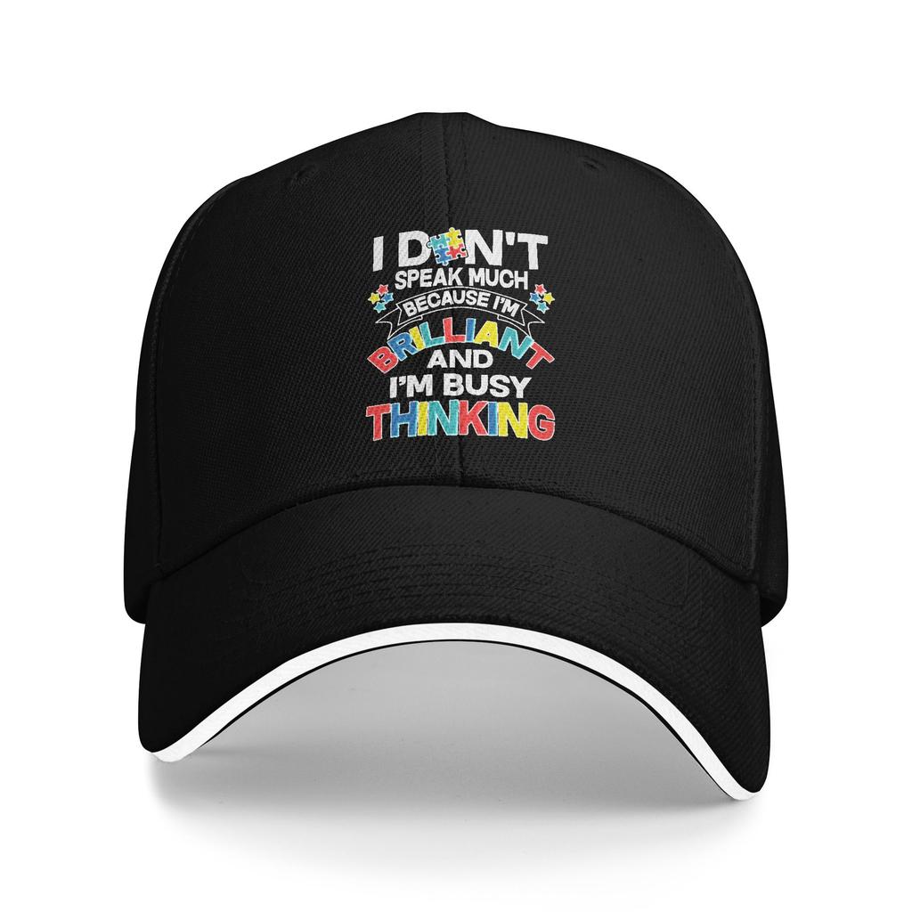 Custom Autism Guitar Skeleton Rock Meme Baseball Cap Outdoor WoUnisex Unisexs Adjustable  Dad Hat Autumn Snapback Hats