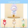 Creative Tomato Bunny Plush Keychain Soft Stuffed Toy Adorable Bag Accessory