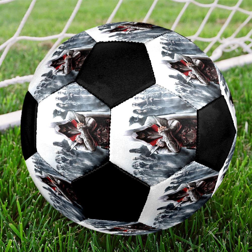 Assassin's Creed Theme Size 5 Soccer Ball, Suitable for Both Indoor and Outdoor Matches, a Gift Suitable for Everyone.