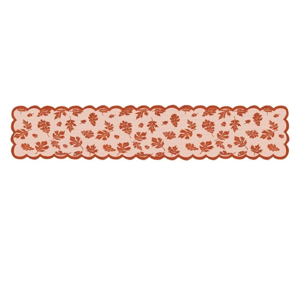 Lace Design Table Runner Maple Leaf Pattern Lace Fall Tablecloth NEW Decorative Runner Home Decor