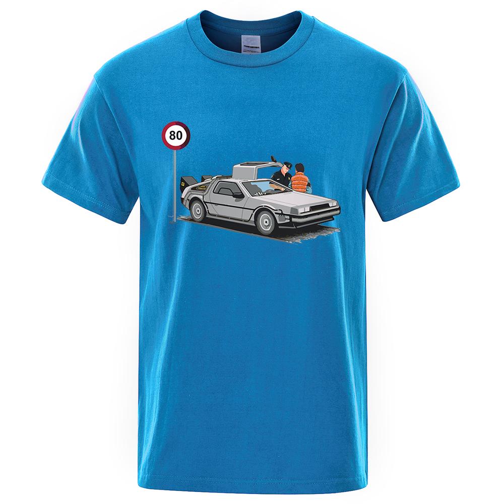 I Was Caught Speeding Tshirt Men Cotton Oversized T Shirt Summer Casual Clothes Breathable Sweat Tshirts Crewneck Oversized Tops