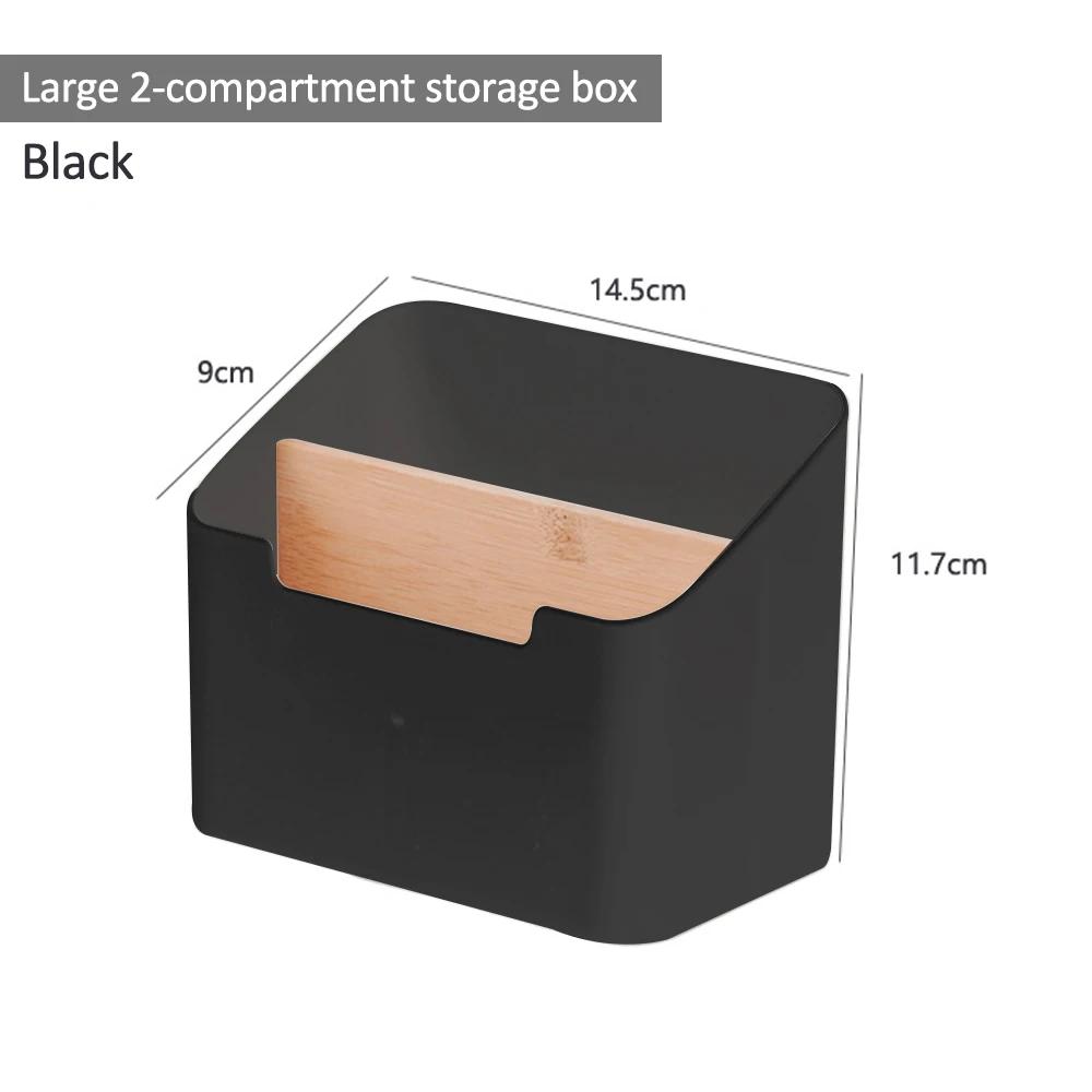 

Detachable Remote Control Organizer TV Remote Holder For Table Multipurpose Desktop Storage Box Bedroom Living Room Organizer