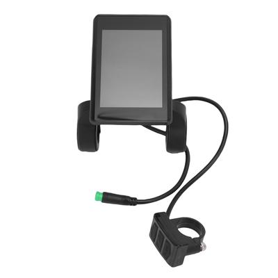 Pantalla LCD de Bicicleta Eléctrica Resistente al Agua Panel de Control LCD de 5 Pines para Scooter Modificación de Bicicletas Eléctricas