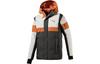 Down Jackets Men's Lime Gray Hooded Thickened Other 580025-37