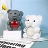 A Best-selling Valentine's Day Gift for Your Girlfriend. a Charming Teddy Bear in a Long-lasting Flower Box for Jewelry Storage.