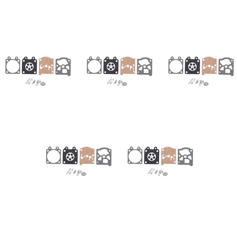 

A34R 5X Carburetor Diaphragm Kit For STIHL MS170 MS180 MS210 MS230 MS250 срібний