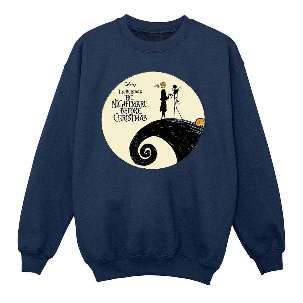 The Nightmare Before Christmas Girls Logo Sweatshirt