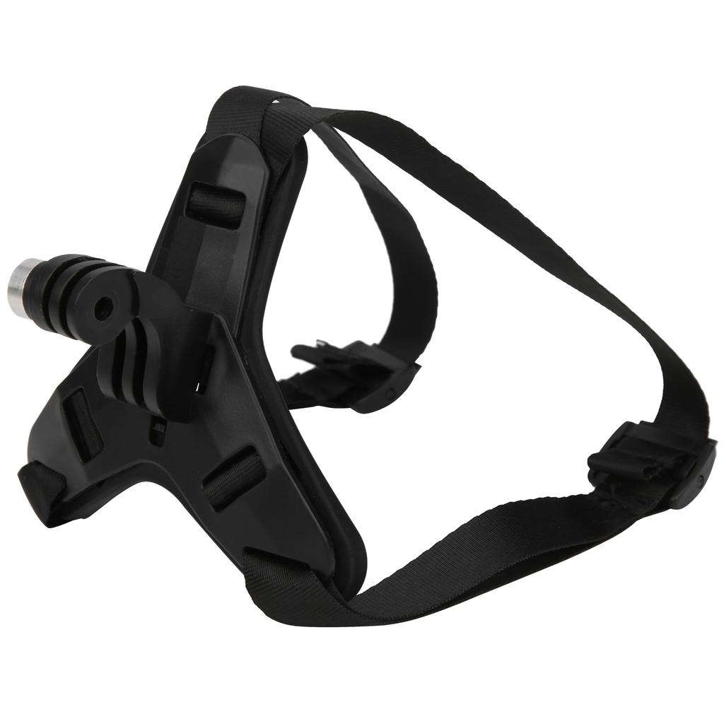 Motorcycle Helmet Front Chin Bracket Holder Fixed Strap Mount for GoPro Hero 9 8 7 6 5Black