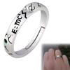 Anime Ring Ishigami Senkuu Cosplay Unisex Adjustable Opening Finger Rings Men Women Jewelry Props Accessories Gifts