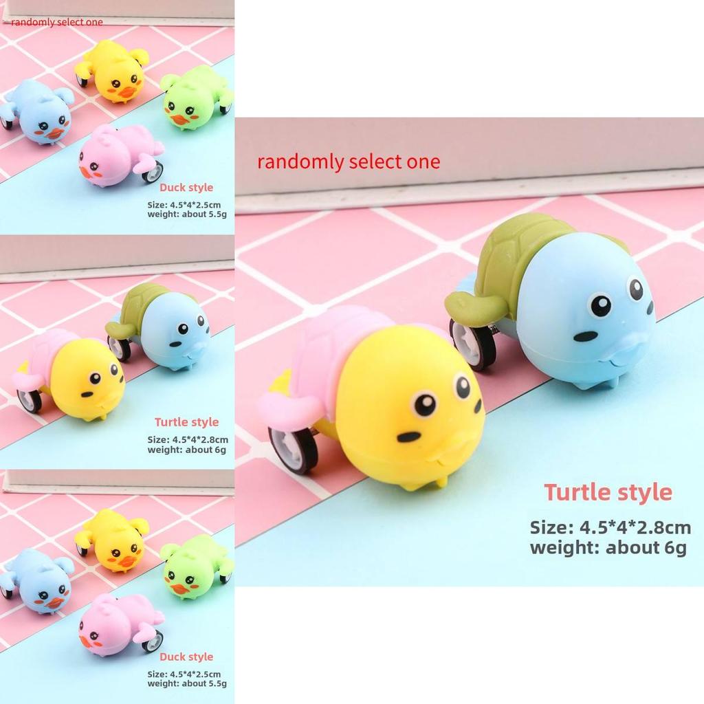 Cartoon Childrens Mini Turtle Pullback Car With Interactive Toy For Learning And Play