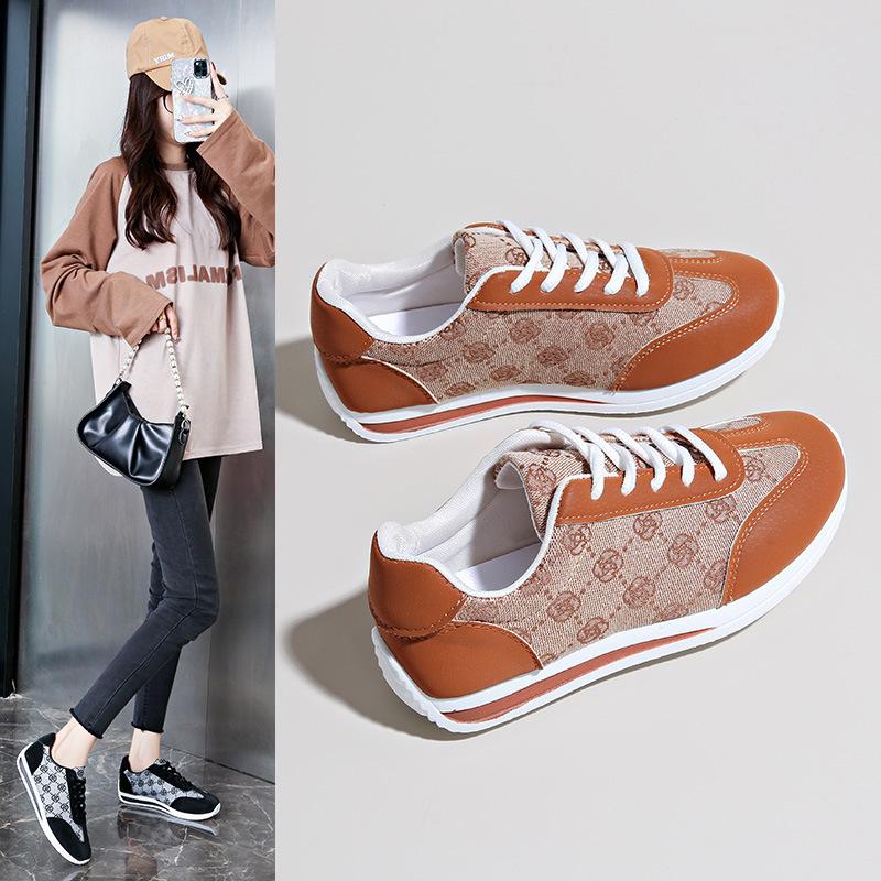 Women's Spring Summer New Fashion Print Designer slip Flat Bottom Sports Shoes Outdoor Play Daily Comfortable Women's Shoes