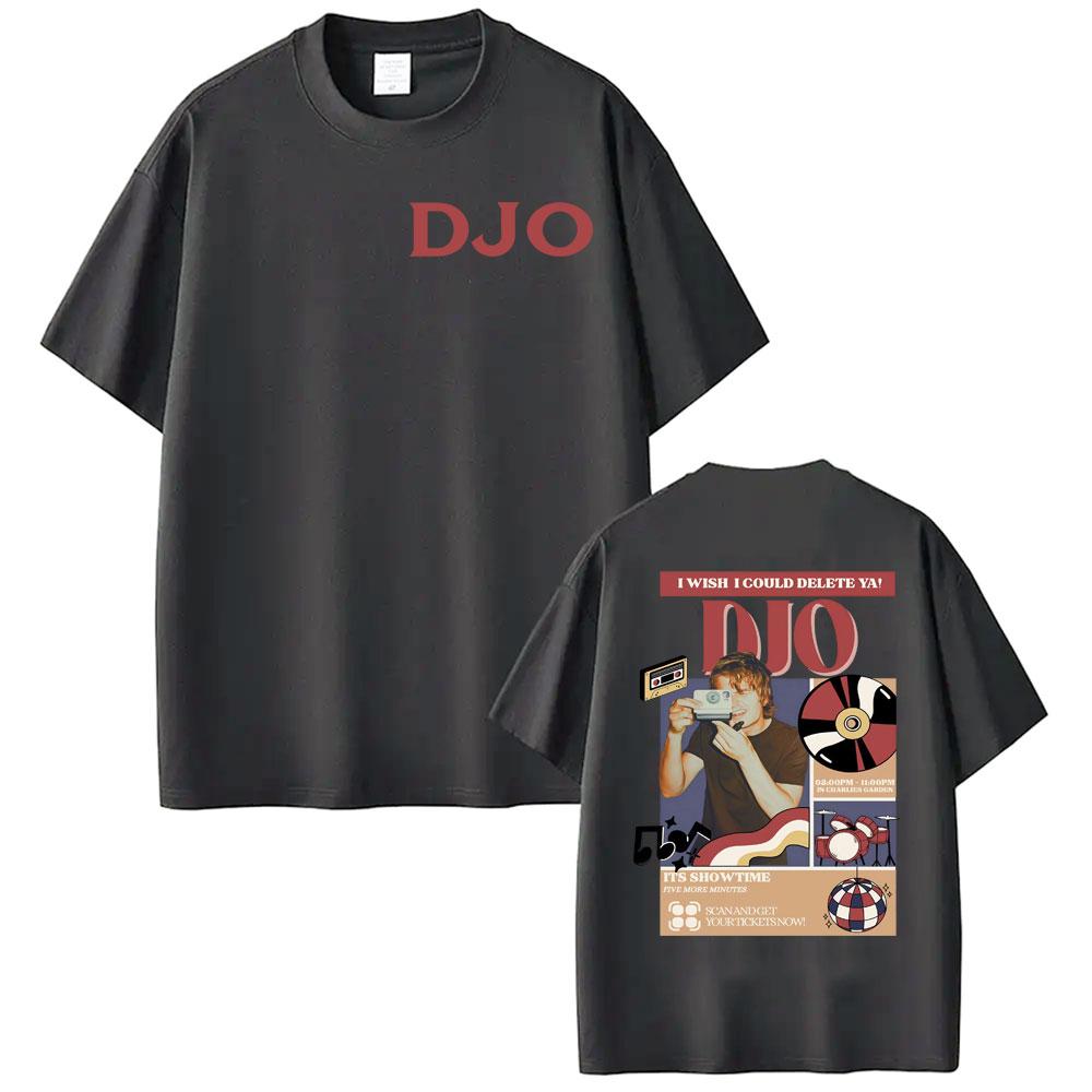 Djo Back on You Tour 2026 Music Concert Print TShirt Joe Keery New Fans Gift Tshirt Unisex Women Retro Cotton ONeck Cozy T Shirts