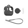 For Insta360 GO Ultra PULUZ Body Silicone Protective Cover with Lens Cap & Lanyards