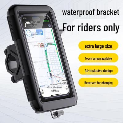 Waterproof Shockproof Phone Holder with Touch Screen for Bike, Electric Vehicle & Motorcycle