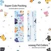 Waag Crescent Moon Galaxy Space Cat Collar - Multiple Designs, Safety Breakaway Collar (Black Webbing, XXS 6.5"-10" Neck)