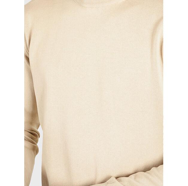 Evenemen Round Neck Beige Sweater