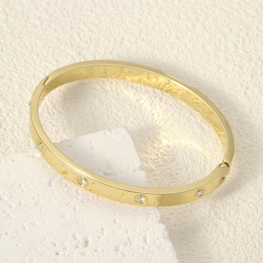 Bracelet, Feminine, High-end, European and American Open Fashion, One-size-fits-all Three-color Bracelet