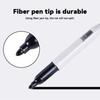 6/10pcs Mixed Oil-based Marker Pen Not Erasable Quick-drying Waterproof Marker School Students, Business Office Supplies