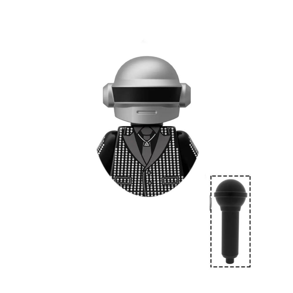 

MG0211 MG0212 HN574 HN575 Аниме Звезда Известная Личность Мини Экшн Игрушки Фигурки Строительные Блоки Детские Игрушки для Сборки Подарки на День Рождения