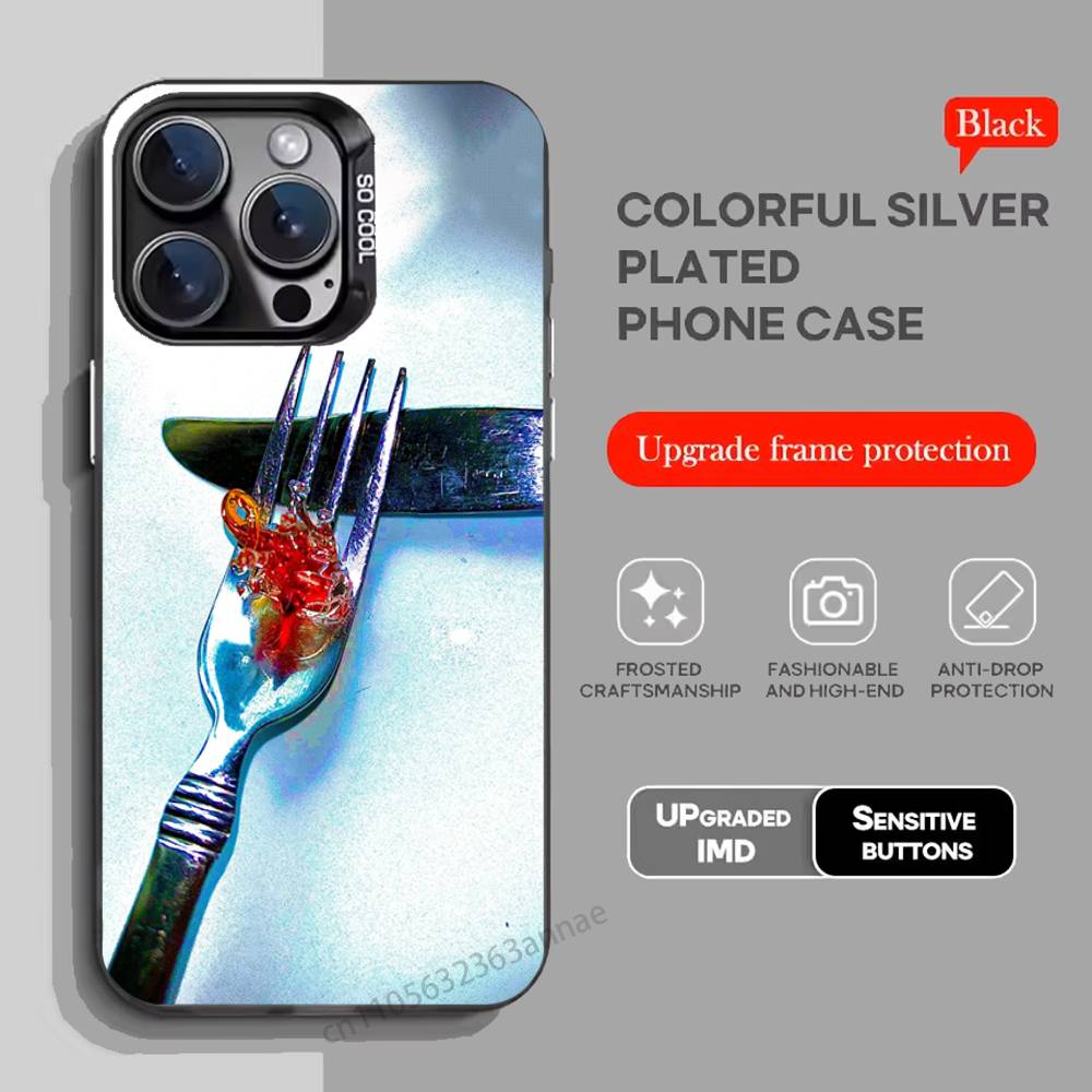 Чехол для телефона Will Graham H-Hannibal для iPhone 17 11 12 Pro Max Plus Mini Air SE 16e 14 15 16 13 Мягкий iPhone15plus