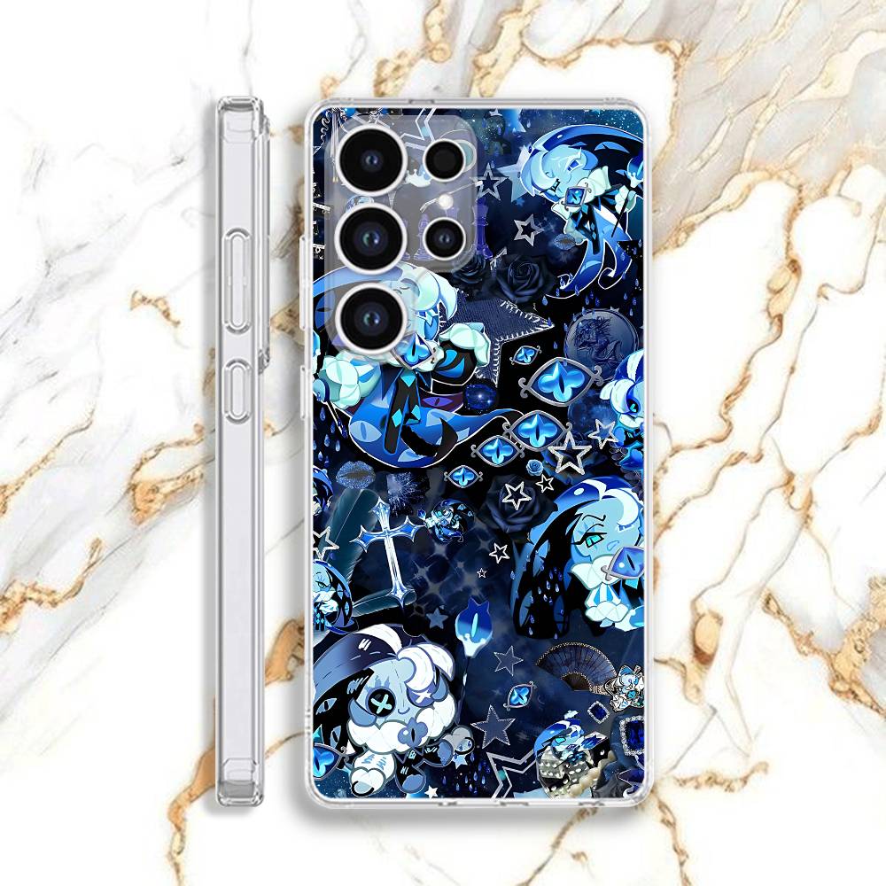 

Shadow Milk C-Cookie R-Run Phone Case For Samsung S 23,22,10,9,8 A 71,52,51,30,21S,12 PIus,E,Lite Note20 Ultra Clear Soft SamsungS21Ultra