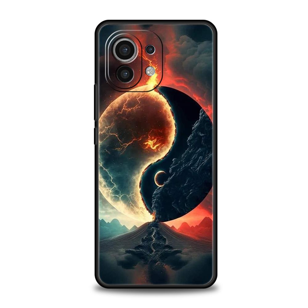 

Натуральный чехол-багуа для телефона Xiaomi Mi 14 13 12 11 Ultra 13T 12T Poco C51 F3 F4 F5 X3 X4 NFC Pro Lite 5G Силиконовый чехол Capa Bag Xiaomi 12 Pro