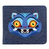 Fold Denim Kpop Hunters Rumi Zoey Mira Anime Wallet Short Purse