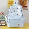 Schoolbag Japanese Cartoon Bow Backpack Female Student Large Capacity Cute Schoolbag Junior High School Student High Value Backpack