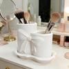 1PC popular ins light luxury butterfly desktop storage bucket makeup brush brush storage box desktop decorative ornament