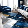 Modern Luxury Geometry Rugs Large Area Carpet Living Room Decoration Non-slip Bedroom Lounge Rug Washable Balcony Kitchen Mat