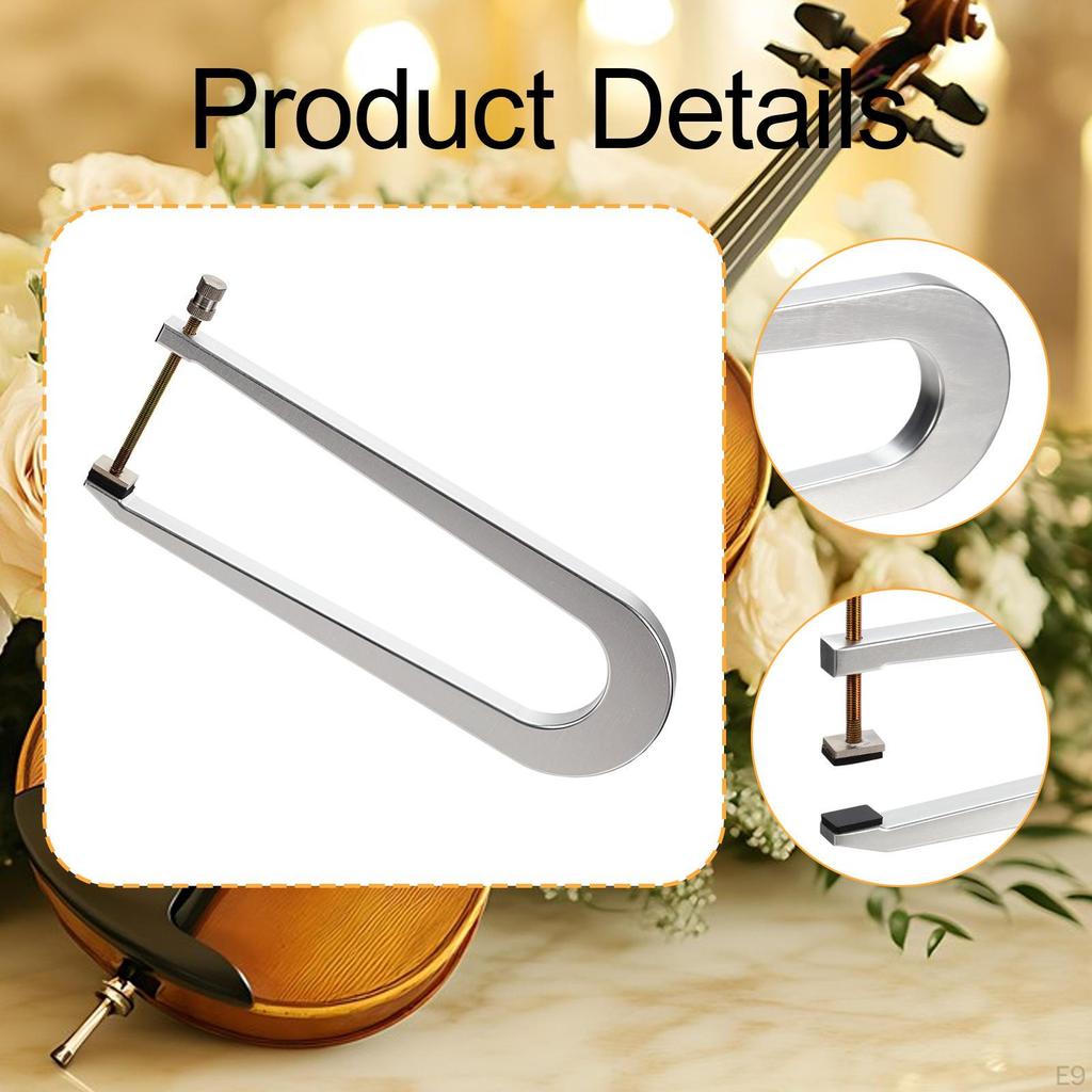 Metal Violin Back Plate Bracing Clip, Cello Making Install Repair Tool, Bass Bar Clamp for