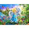 Puzzles for Kids Ages 8-10 6-8 - Princess & Unicorn Floor Puzzle- 200 Piece Jigsaw Puzzles for Kids Ages 10-12 Year Old and Adults.Colorful Children
