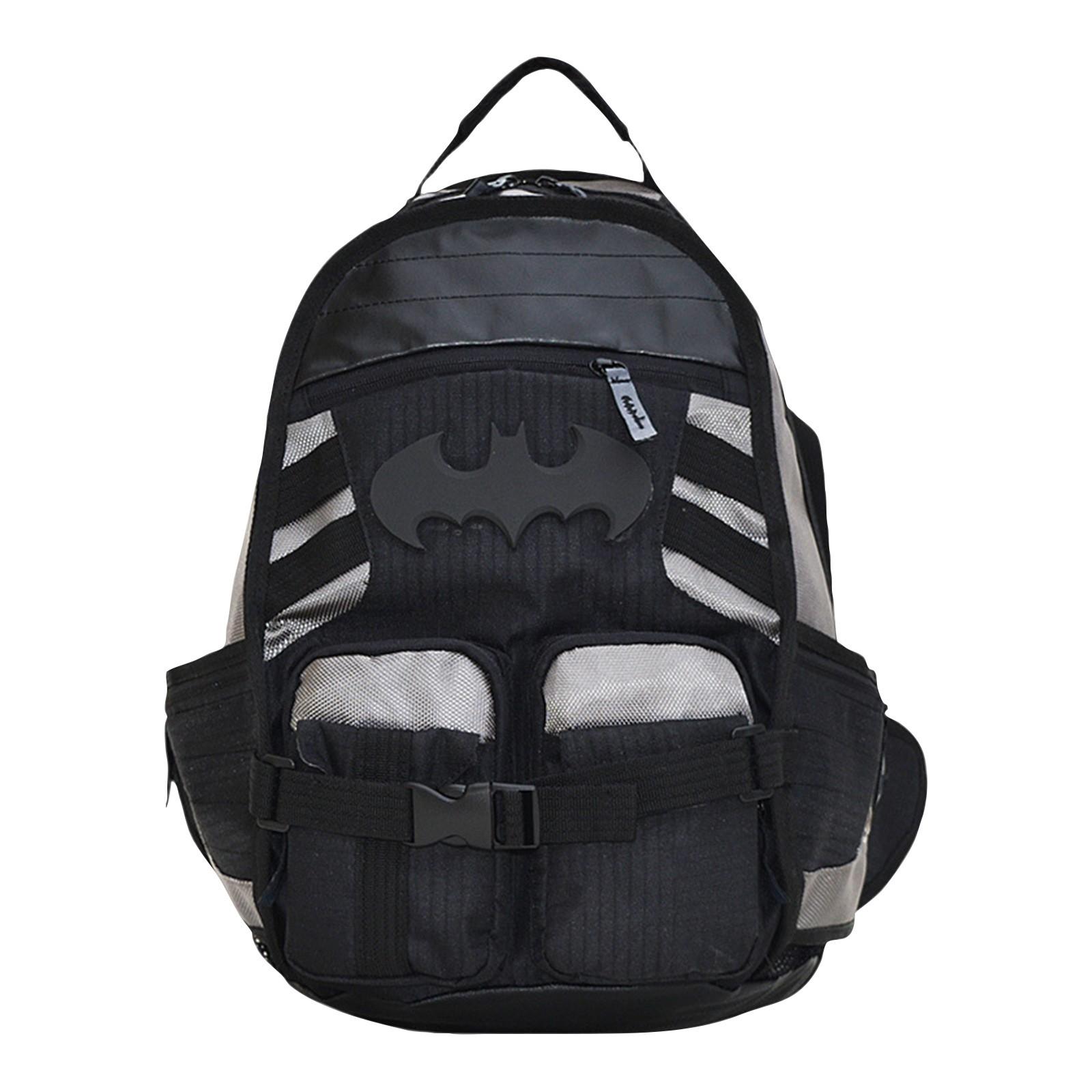 

Аниме периферийный рюкзак для школьников, повседневный рюкзак с несколькими карманами, школьная сумка, подарок для школы, отправления в школу для мальчиков и девочек One Size чёрный