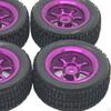 Of Rubber Tires & Wheels Rims 12mm A949 A959 for WPL C14 C24 D90 D91 Model Buggy DIY