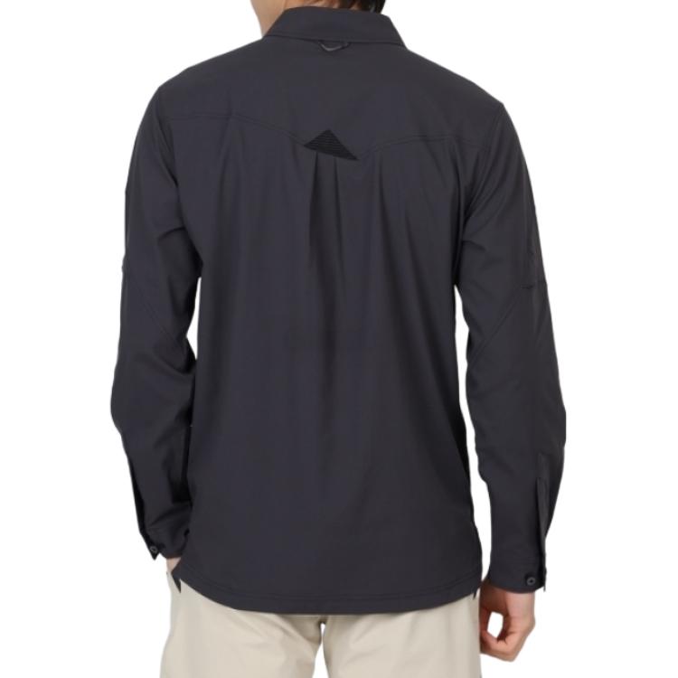 Klattermusen Garm Single Button Logo Long Sleeve Shirt Men shirts 10171-961
