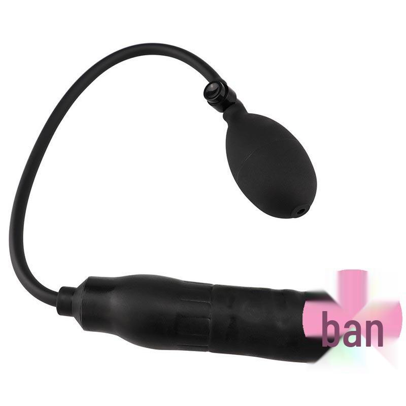SM Inflatable Anal Dilation Device: Unisex Anal Plug & Masturbator