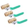 38in Brass Ball Valve Double Corrosion Resistant Female Thread Water Pipe Ball Valve