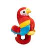 Zoo Pop Bracelet Plush Toy Set, Parrot Flamingo Red Panda Stuffed Animals, Kids Toys Gifts, Pop Wristbands