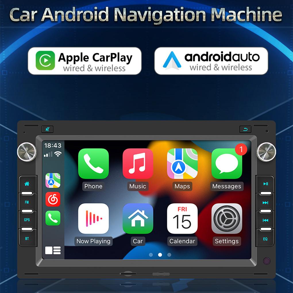Multimediaunderholdning Bilstereo GPS-navigasjon WiFi-tilkobling Bilradio GPS-navigasjon