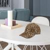 Wide Brim Hat in Kpop Style Caps UV Prevention Dad Cap Sweat Wicking Hot Summer Cooling Hat with Printed Leopard