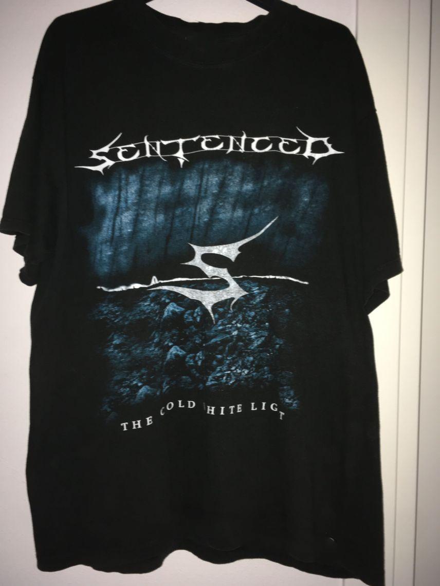 26 New Popular Sentenced Band Black T-Shirt Cotton Full Size FM62 Unisex T-Shirt M