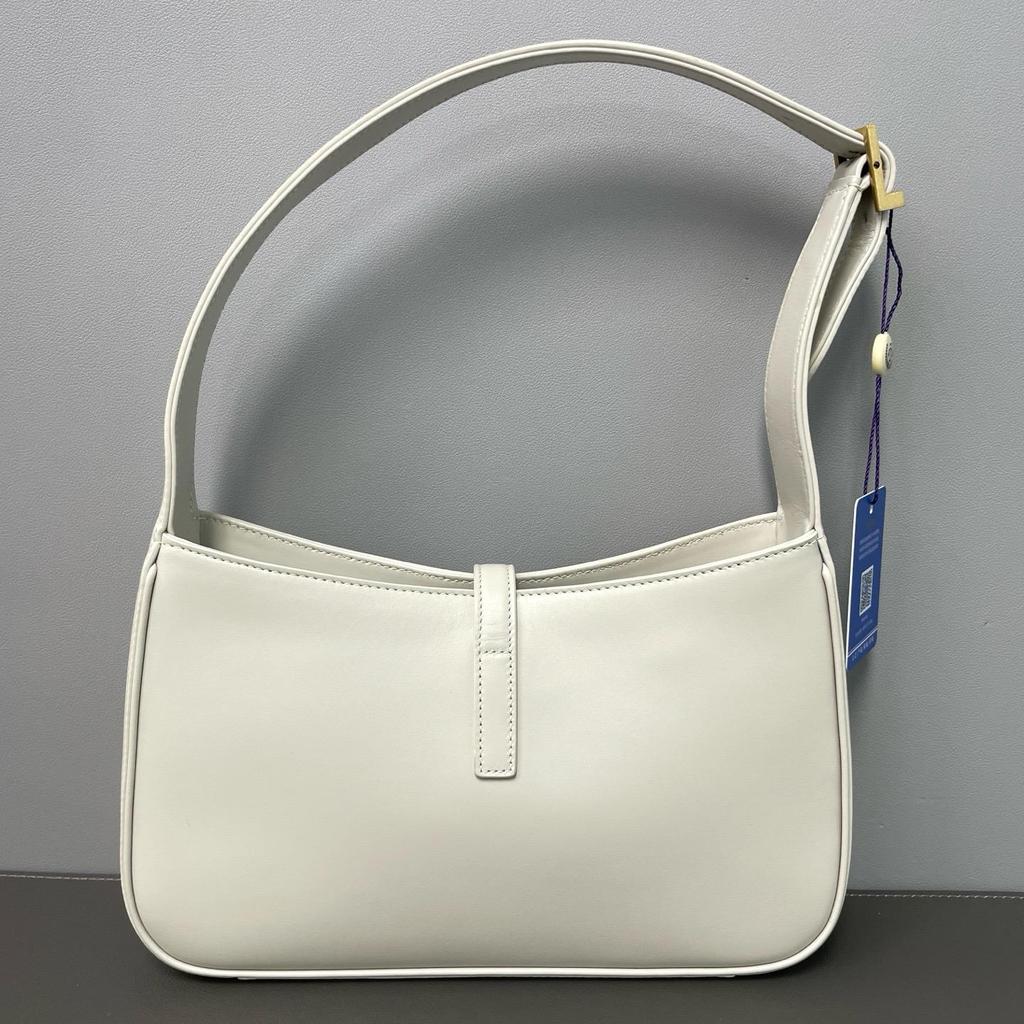[Pre-Owned] Saint Laurent Le 5 À 7 Hobo Bag 'Crema Soft' - Excellent #1ONPQIT