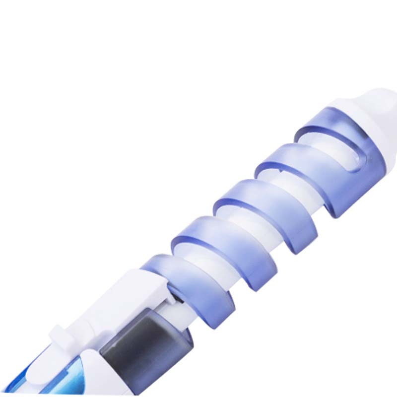 Волшебная керамическая волновая плойка Автоматическая вращающаяся плойка Портативная мини-титановая спиральная плойка