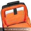 Hakuba Fineseed TOKYO Business Backpack BBP1714, Fits A4 Size and 16-inch PCs, Slim-Depth Casual Backpack with Wide Opening, Three-Way Closure,
