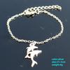 Personality Charm Women's Bracelet Heart Shape Bracelet Silver Color Alloy Girls Korean Sweet Cute Jewelry pulseras mujer moda
