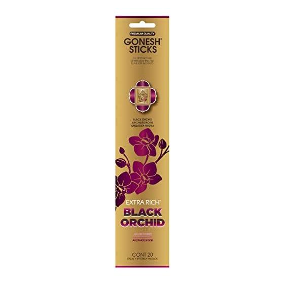 GONESH incense20sticks Black Orchid